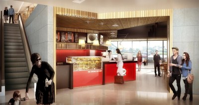 现代甜品面包店3D模型下载